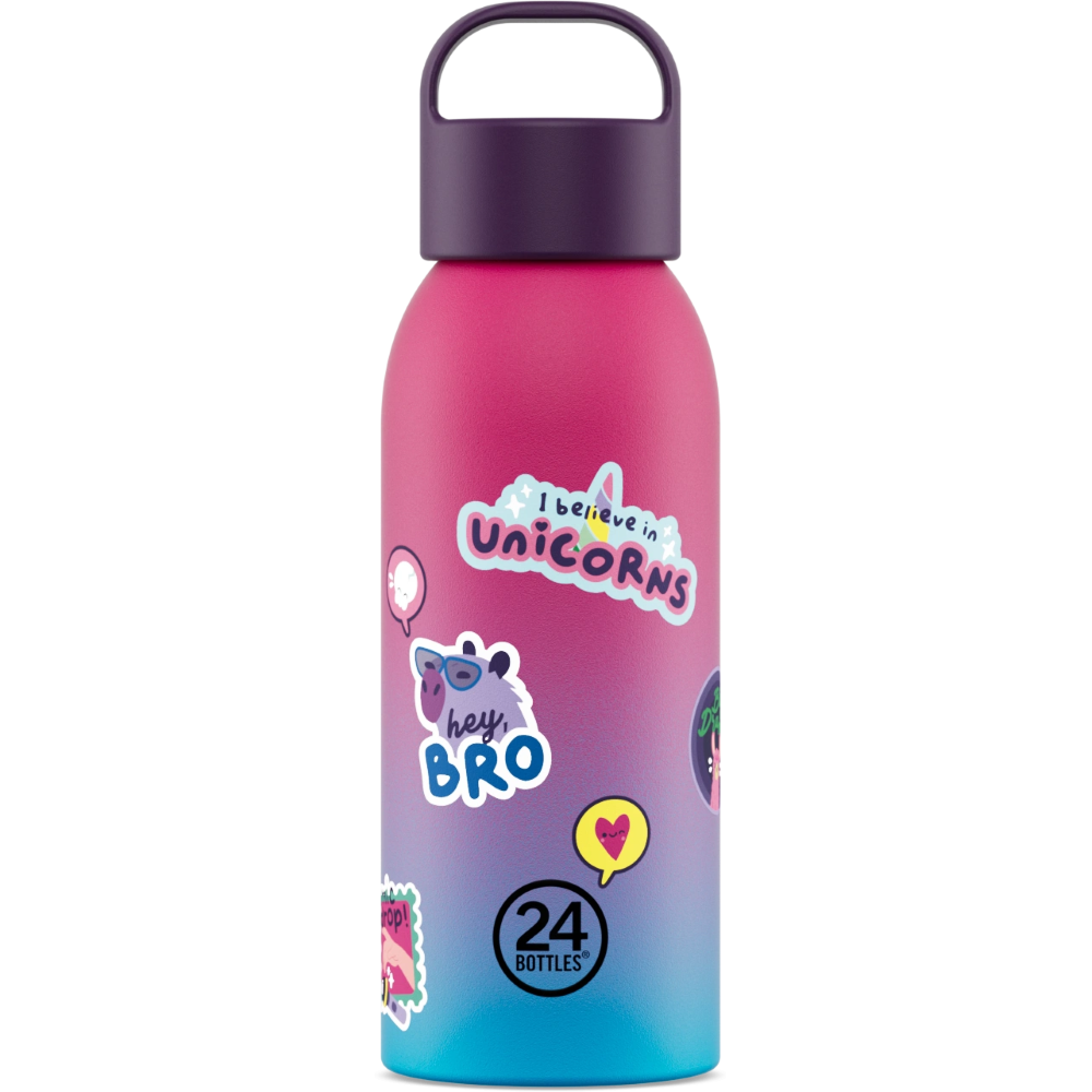 24bottles Young 050 Drip Squad Pink___Blue
