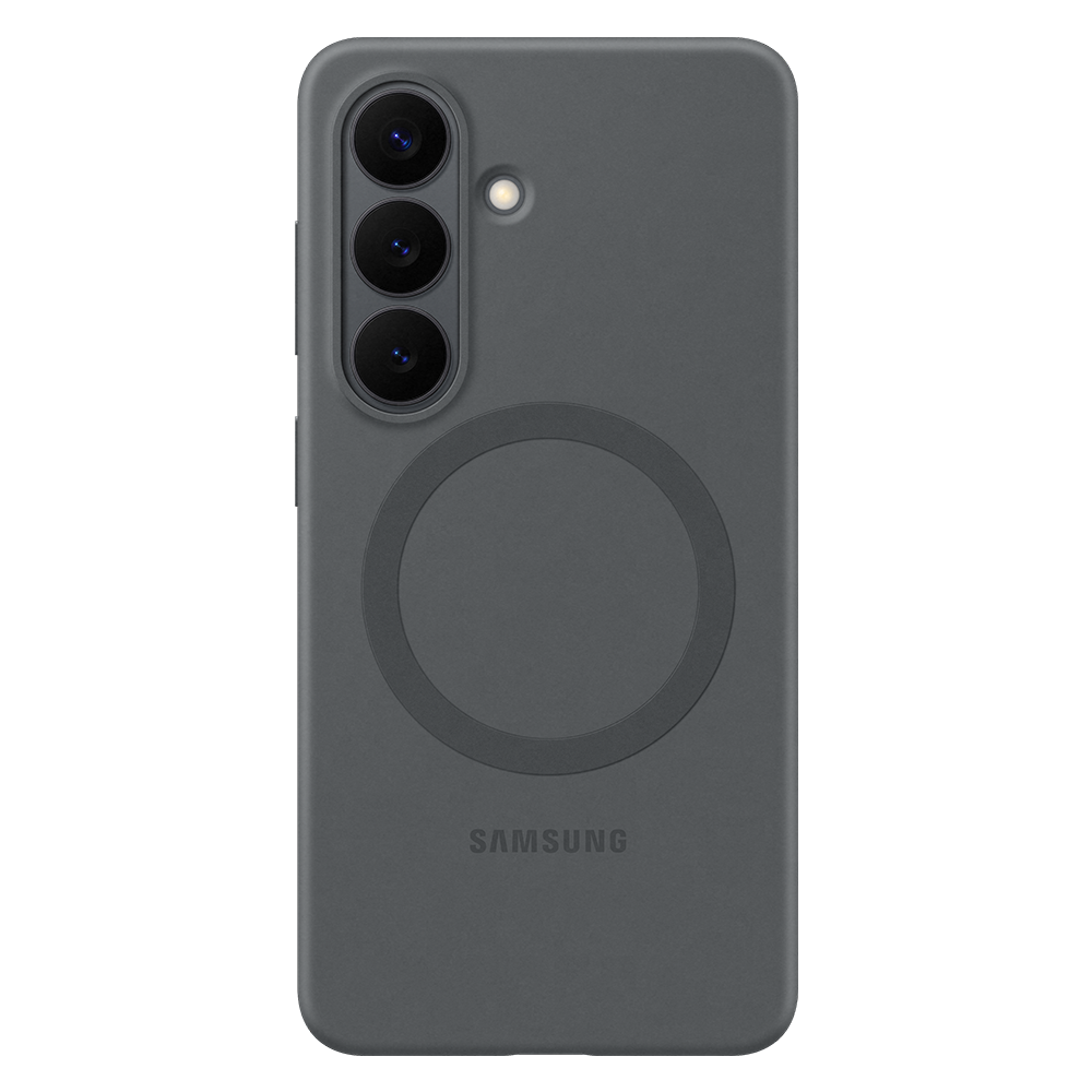 Samsung S26 Silicone Magnet Case Black