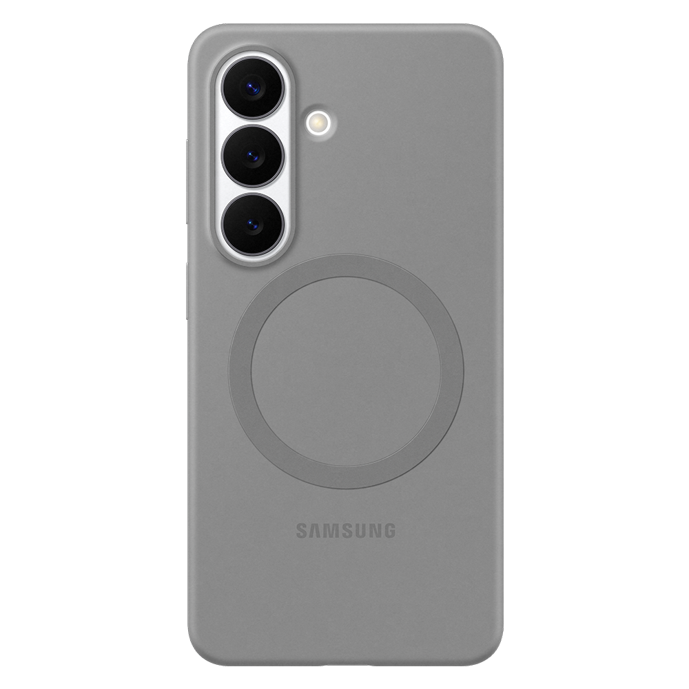 Samsung S26 Silicone Magnet Case Grey