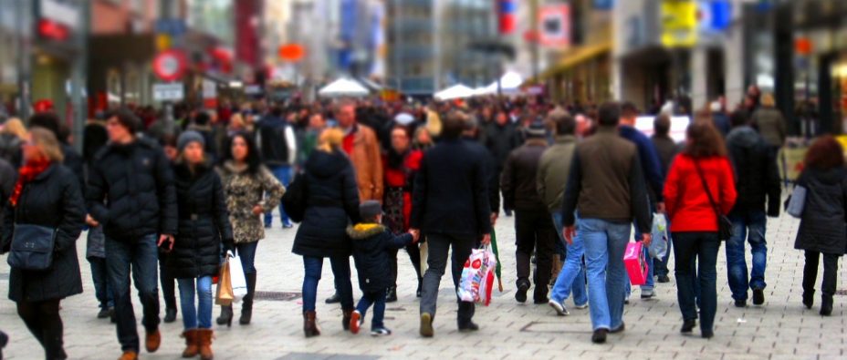 Weihnachts-Shopping
