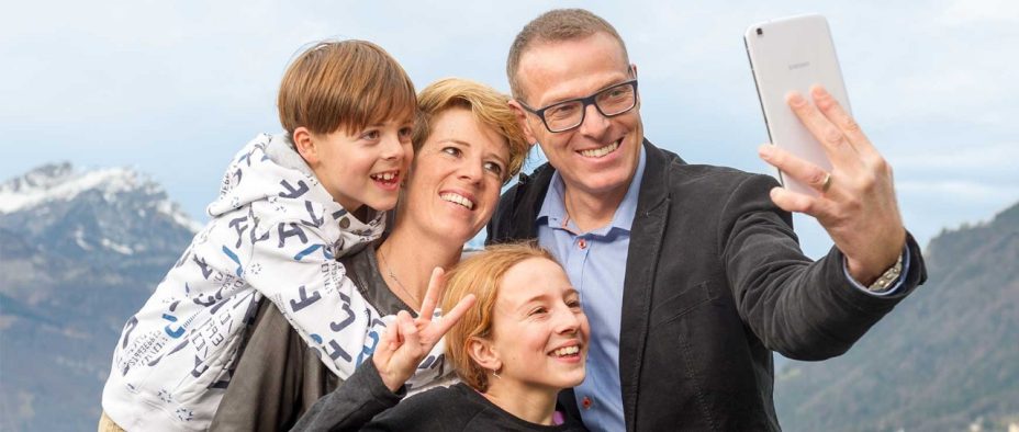 24 Stunden komplett konvergent mit Sunrise: Familie Schafer