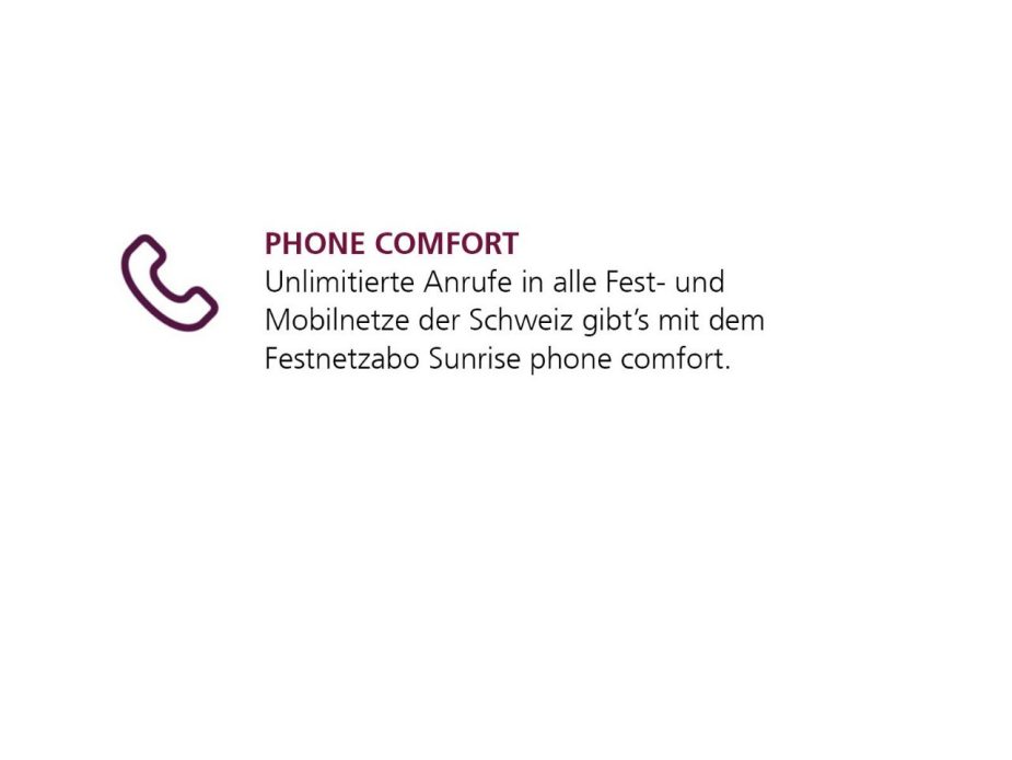 Phone comfort