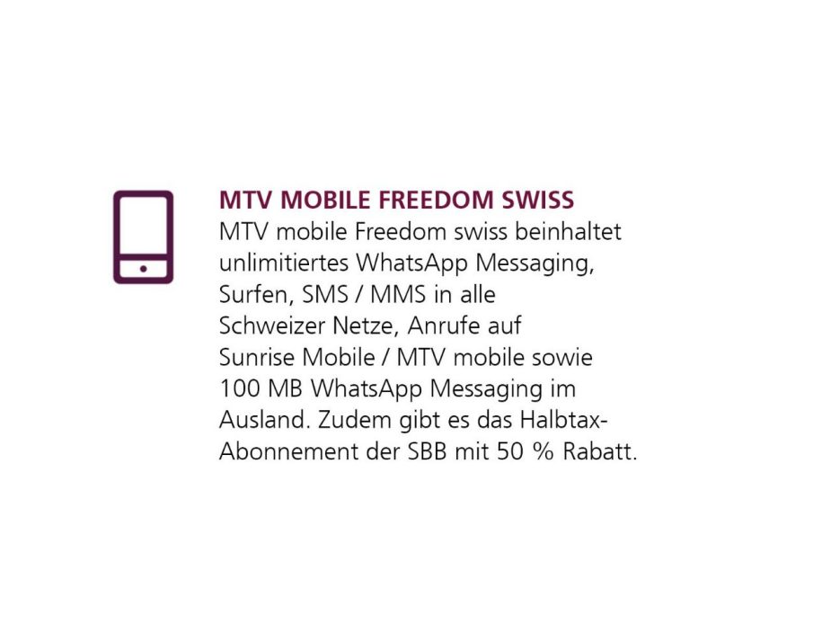MTV mobile Freedom swiss