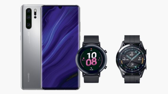 huawei p30 pro watch promo