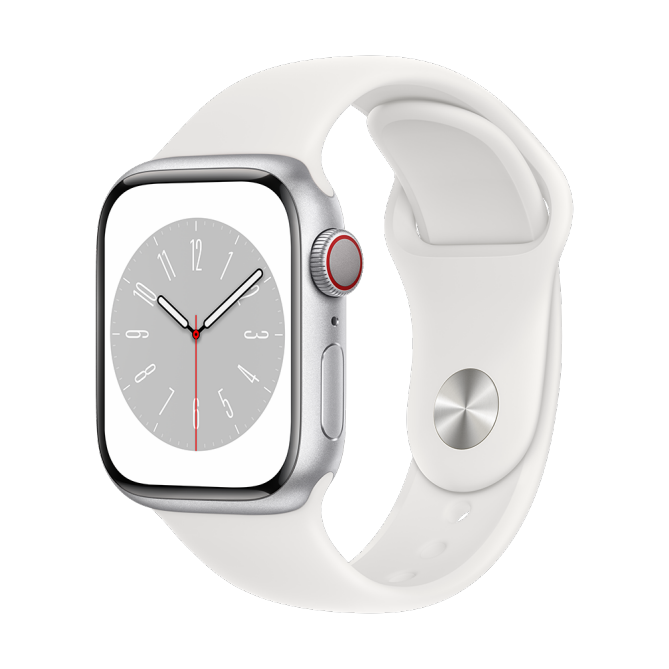 Apple Watch Series 8(GPS モデル)-41mmシルバー