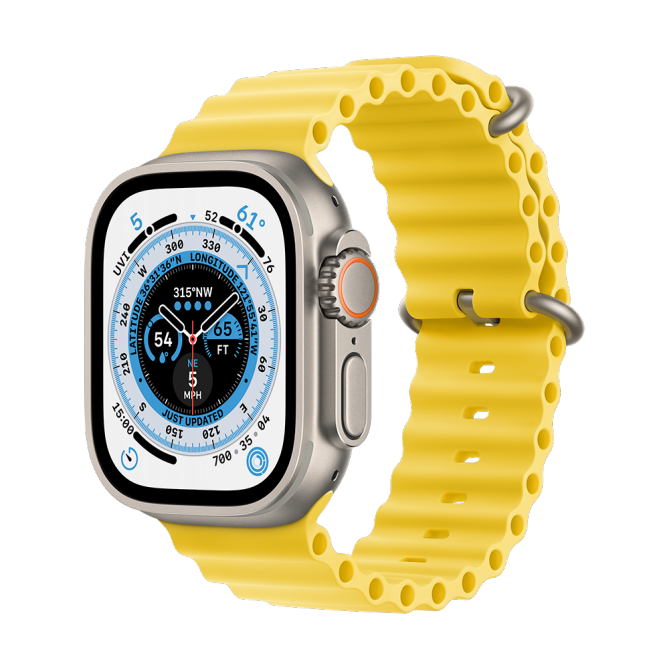 激安単価で Apple Watch Ultra イエローオーシャンバンド 