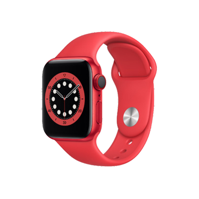 Apple Watch S6 40mm Red Sport Band