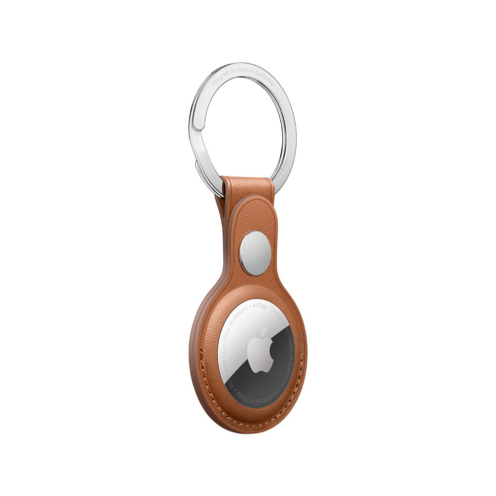 Apple AirTag Leather Key Ring