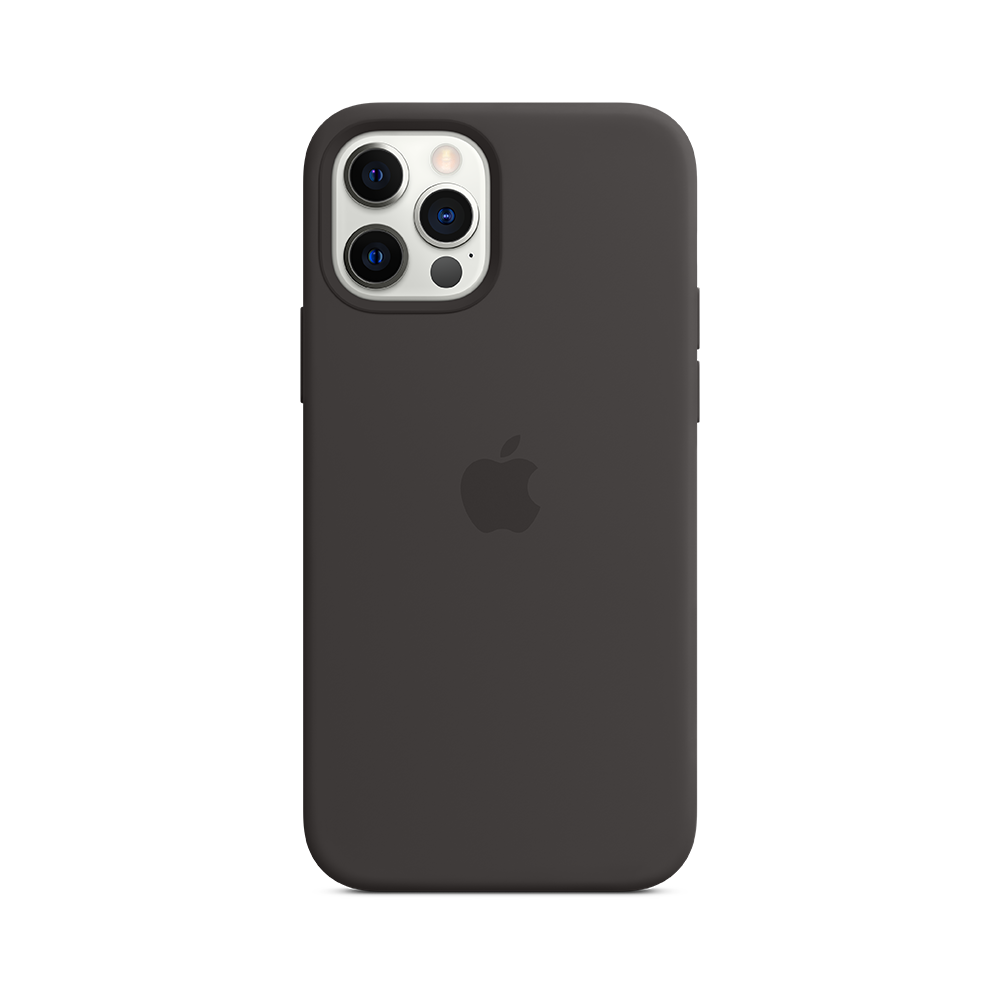Download Apple Silicone Case Black iPhone 12/12 Pro